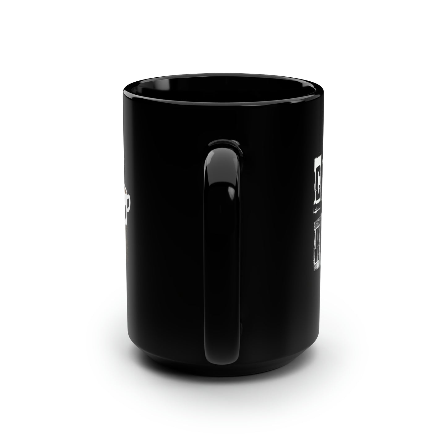 KAFX Body Black Coffee Mug, 15oz