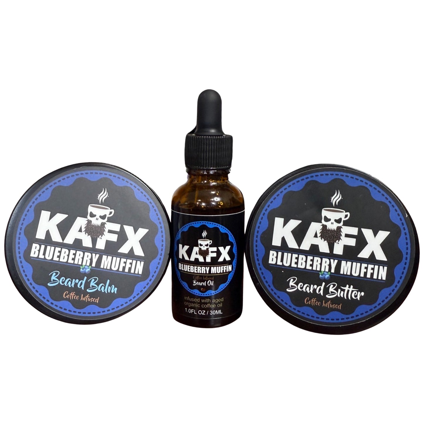 KAFX Beard Care Bundle - Blueberry Muffin