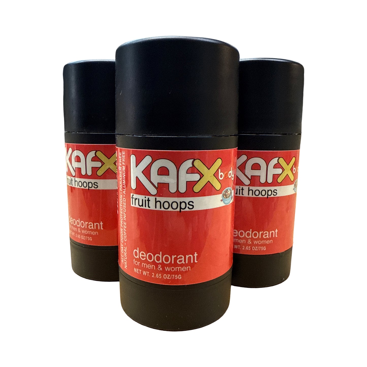 Citrus Blast 3 Pack of KAFX Body Natural Deodorant