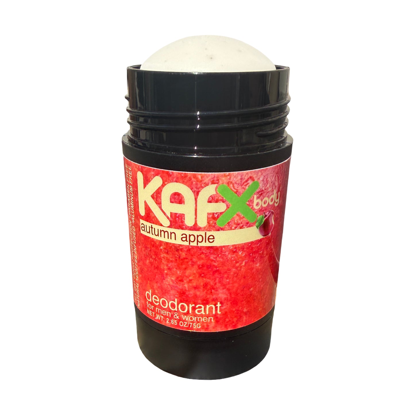 KAFX Body Natural Coffee Infused Deodorant - Apple Harvest Scent | All-Day Freshness, Non-Toxic