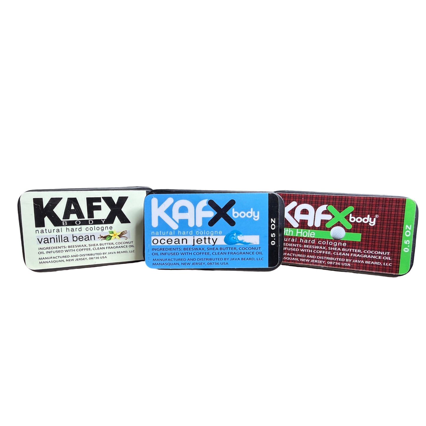 KAFX Body Hard Cologne 3 Pack