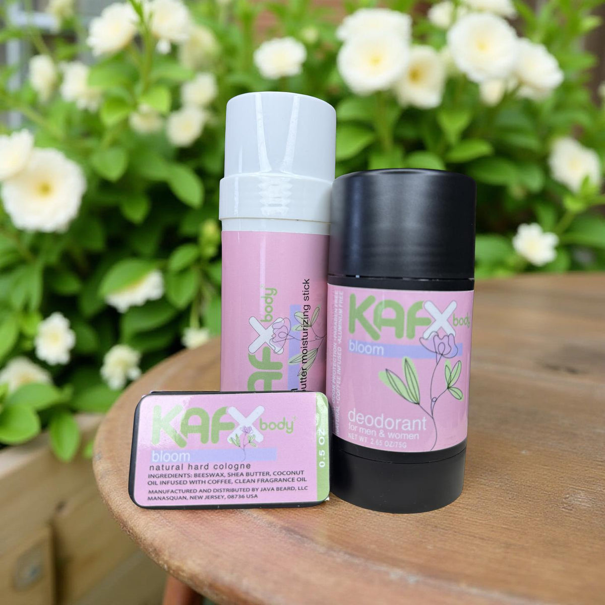 Bloom Bundle – Deodorant, Body Butter & Hard Cologne