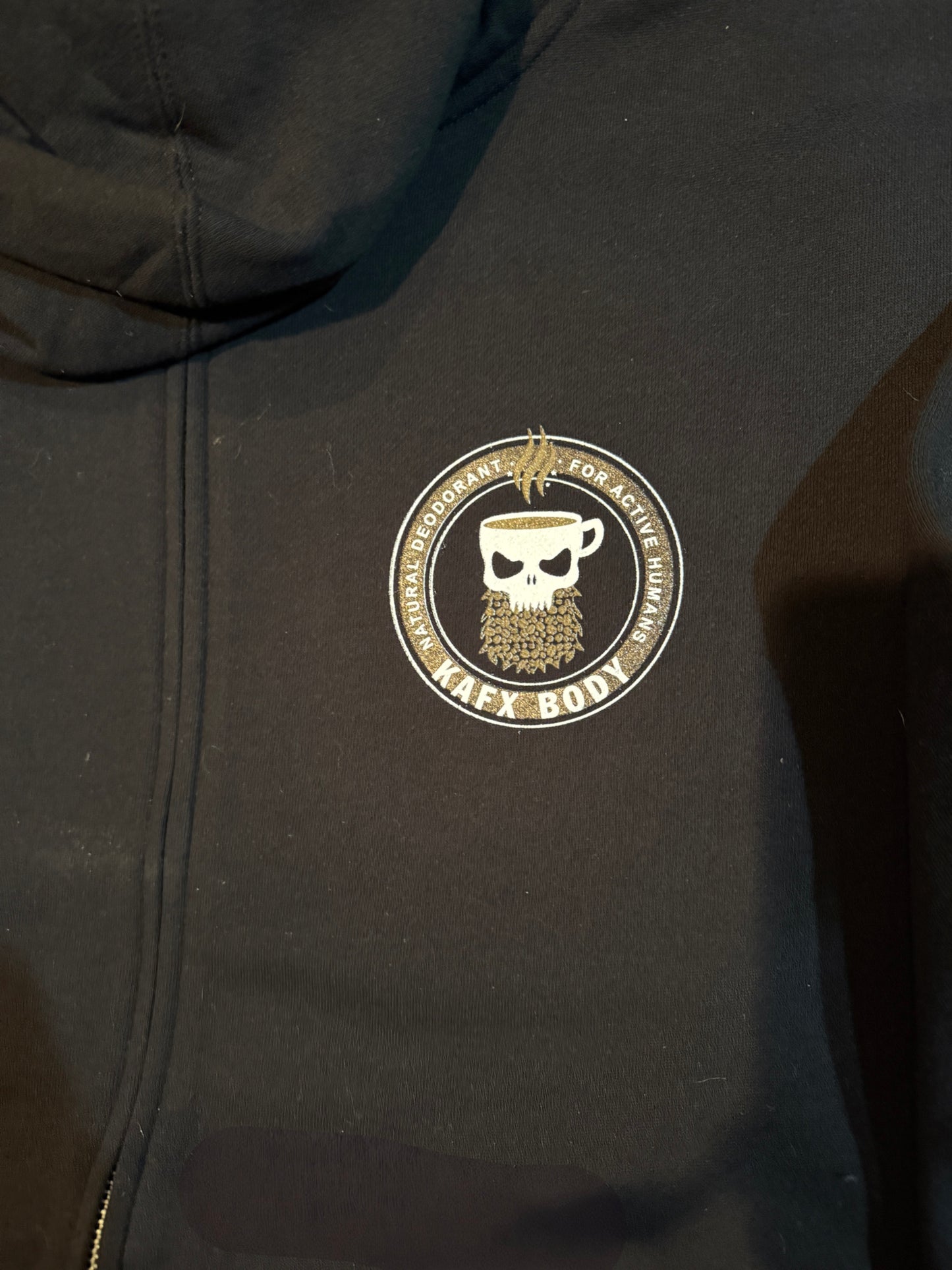KAFX Body Zip Up Hoodie with Circle Logo
