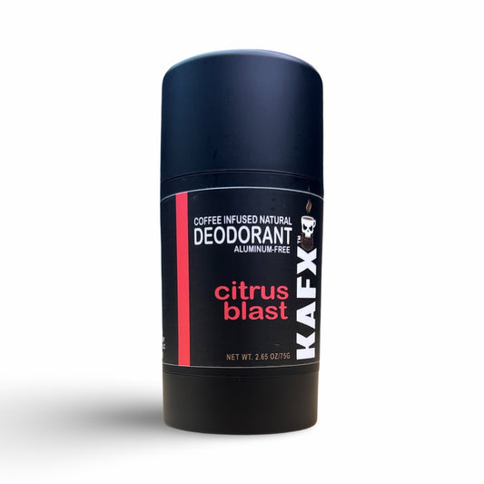 Citrus Blast KAFX Body Natural Coffee Infused Deodorant