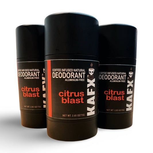 Citrus Blast 3 Pack of KAFX Body Natural Deodorant