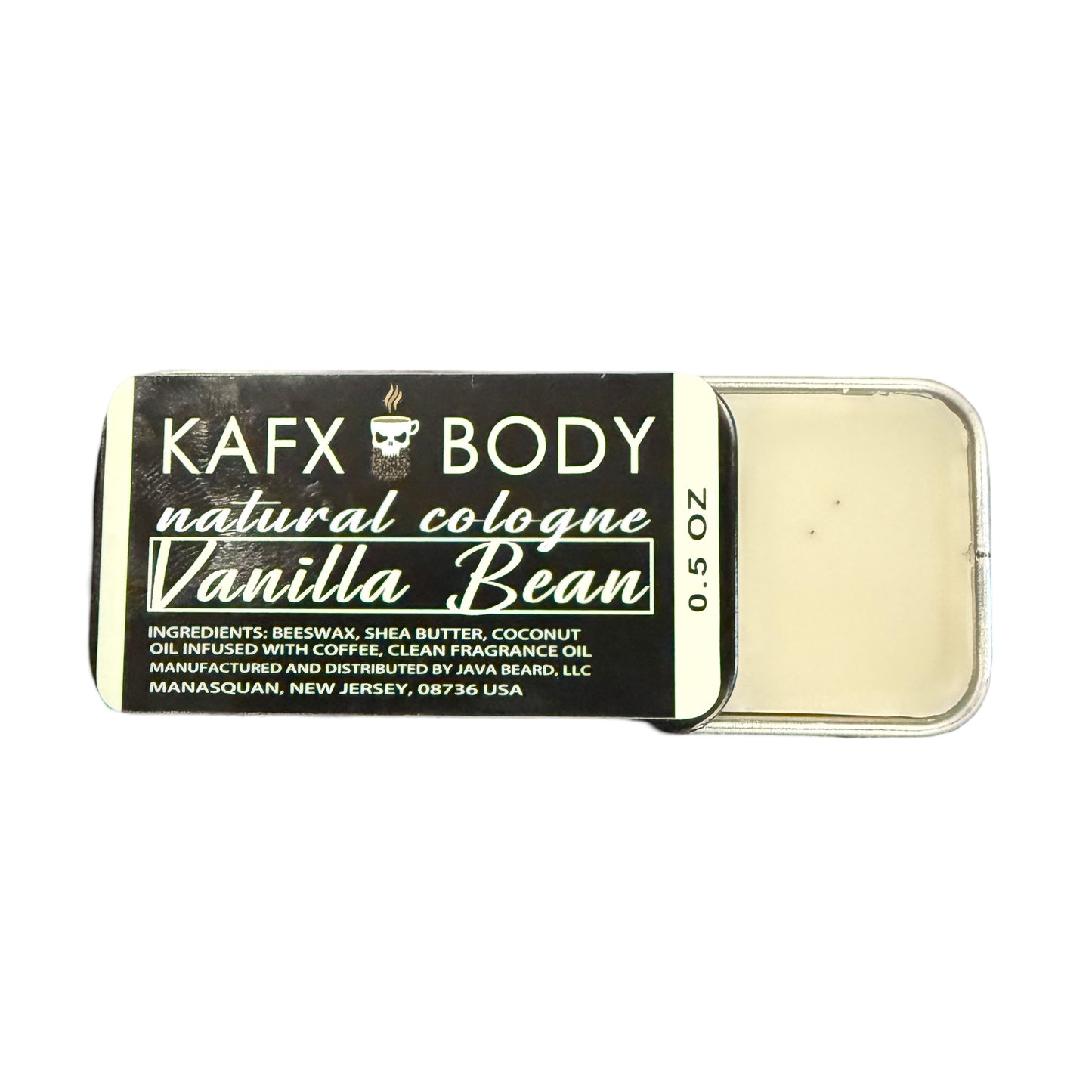 KAFX Body Vanilla Bean Natural Hard Cologne