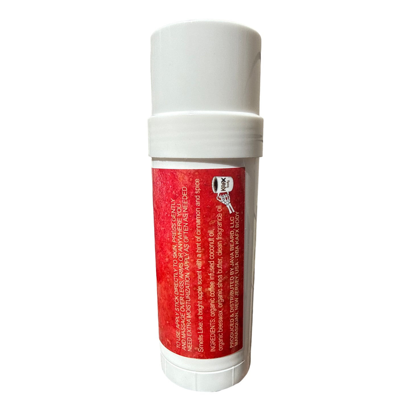 Autumn Apple Body Butter Stick | Non-Greasy Moisturizer with Coffee & Cinnamon
