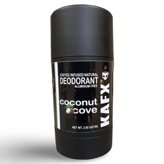 Coconut Cove KAFX Body Natural Coffee Infused Deodorant