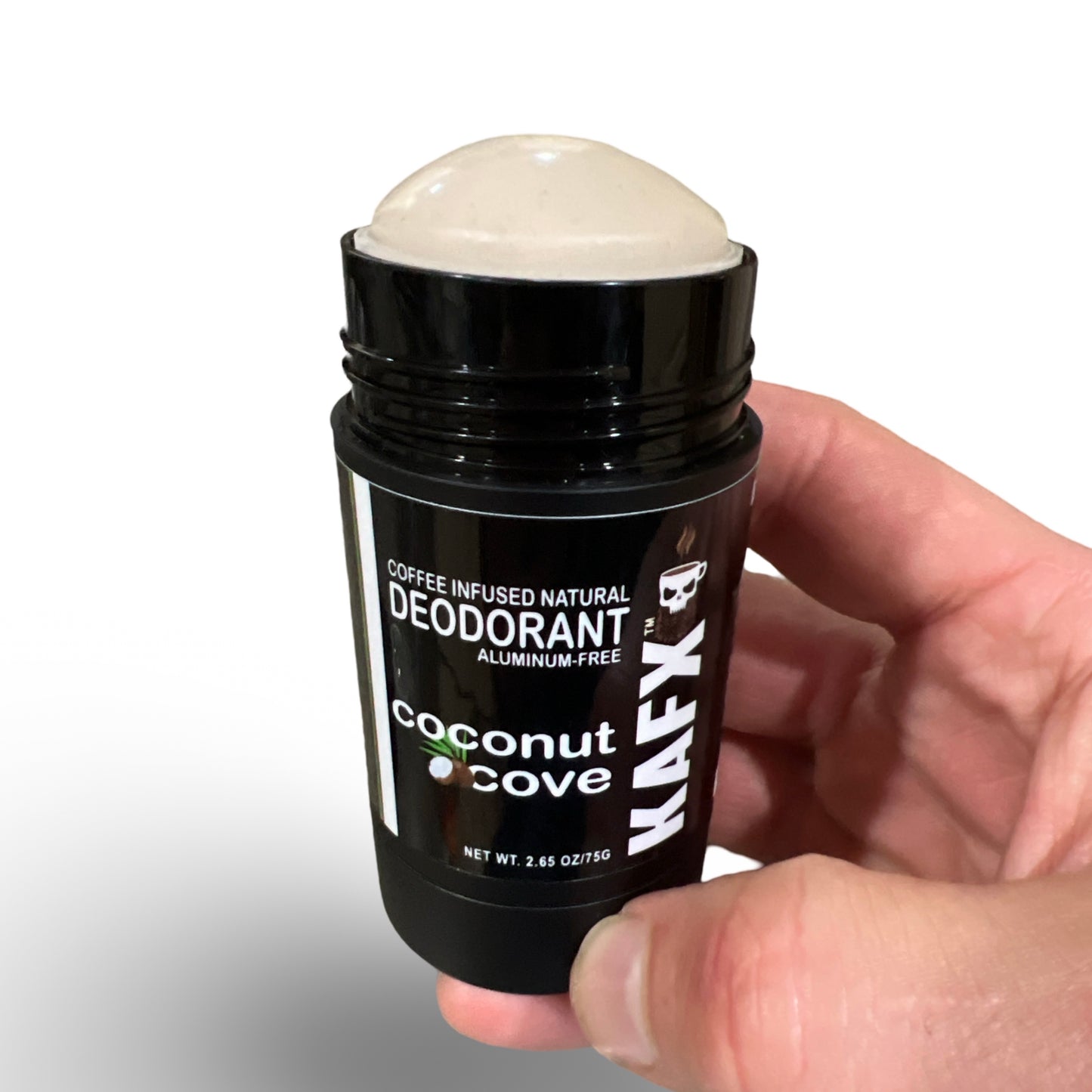 Coconut Cove KAFX Body Natural Coffee Infused Deodorant