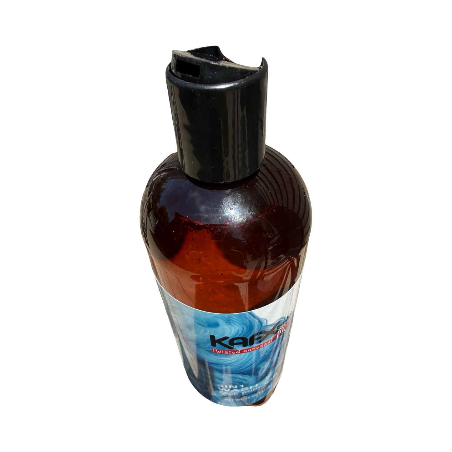 KAFX Body Twisted Carousel 3-In-1 Wash | Blue Cotton Candy Body Face Hair Wash