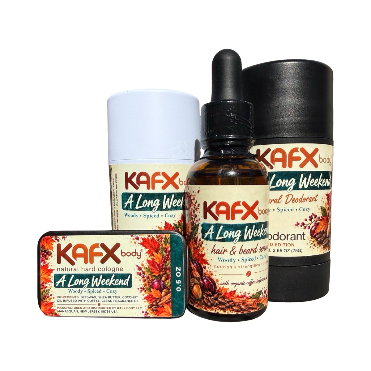 A Long Weekend complete four-piece bundle