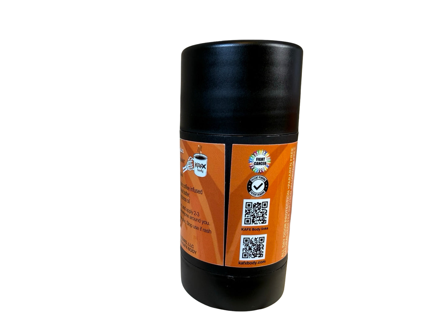 KAFX Body Natural Coffee Infused Deodorant - Pumpkin Slice | All-Day Freshness, Non-Toxic