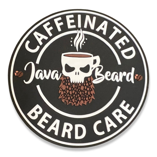 Java Beard - PVC Rubber Tactical Hook and Loop Patch