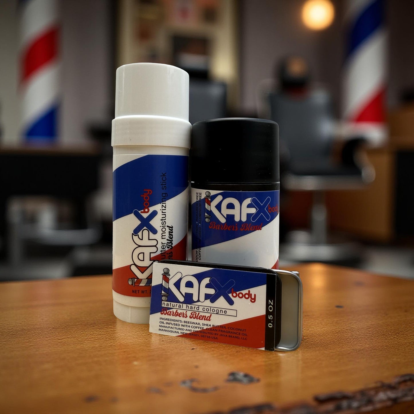 KAFX Body Barber's Blend Bundle w/o soap