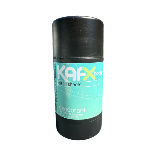 Clean Sheets  KAFX Body Natural Coffee Infused Deodorant