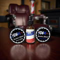 The Barber's Blend Beard Kit: Oil, Balm & Butter Trio | Coffee Infused
