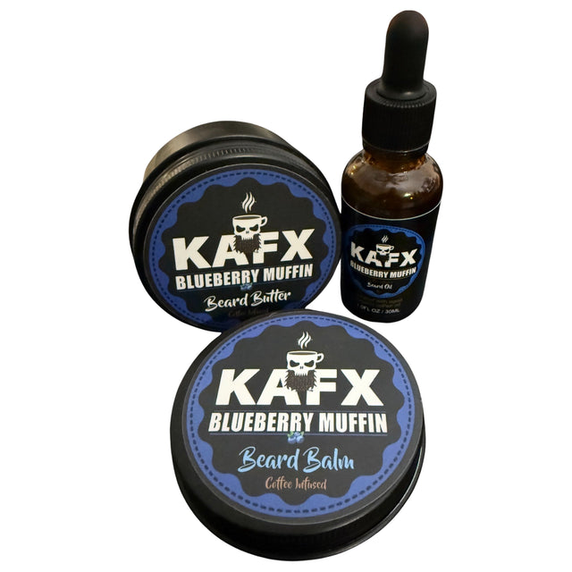 Blueberry Muffin Beard Set