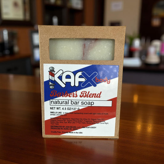 KAFX Body Barber's Blend Natural Bar Soap