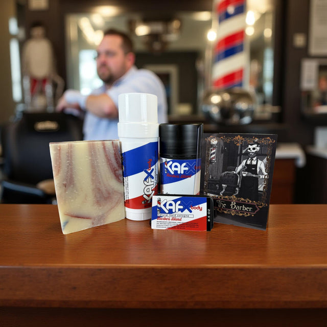 Barber’s Blend Four-Piece Set