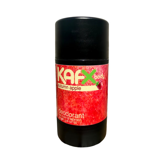 KAFX Body Natural Coffee Infused Deodorant - Apple Harvest Scent | All-Day Freshness, Non-Toxic