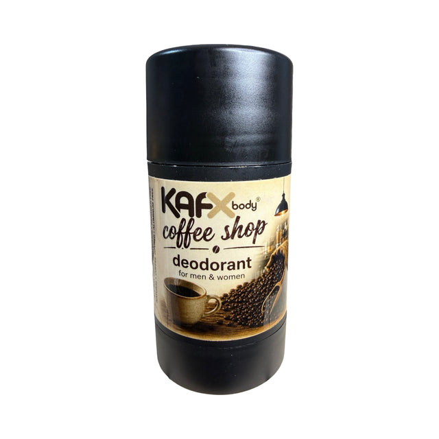 Coffee Shop Coffee-Infused Natural Deodorant – Real Coffee Scent