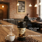Coffee Shop Coffee-Infused Natural Deodorant – Real Coffee Scent