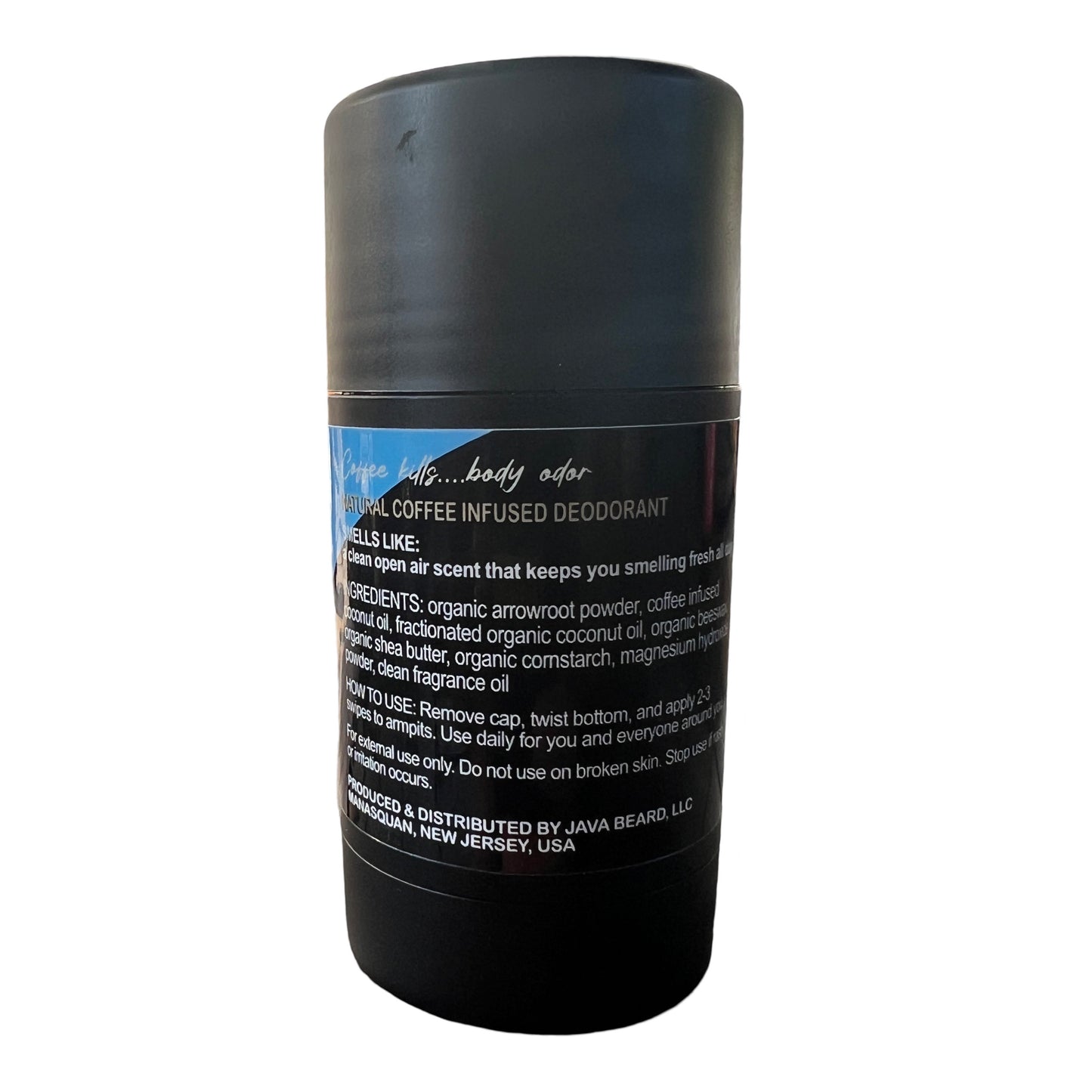 Ocean Jetty 3 Pack Natural Coffee Infused Deodorant