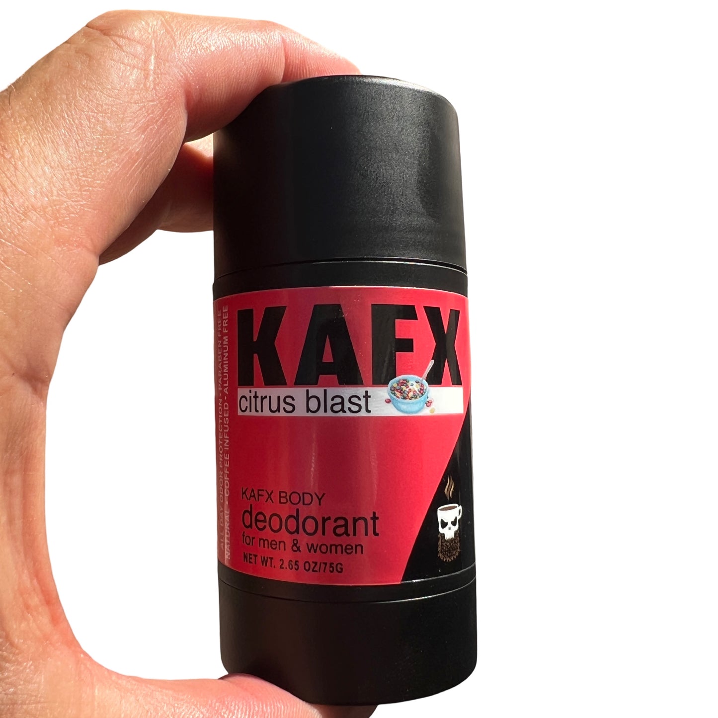 Citrus Blast KAFX Body Natural Coffee Infused Deodorant