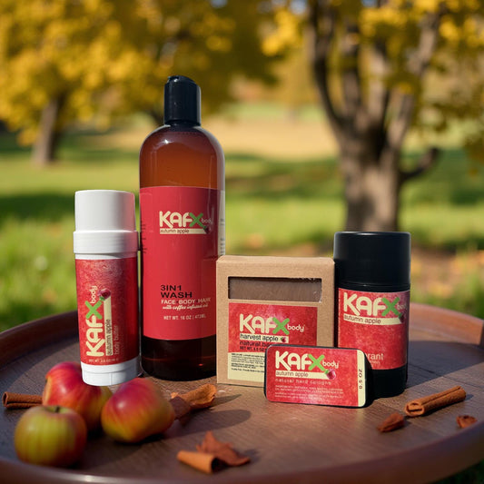 The Autumn Apple Ultimate Bundle: Natural Deodorant, Body Butter, Soap, Wash & Cologne Bundle