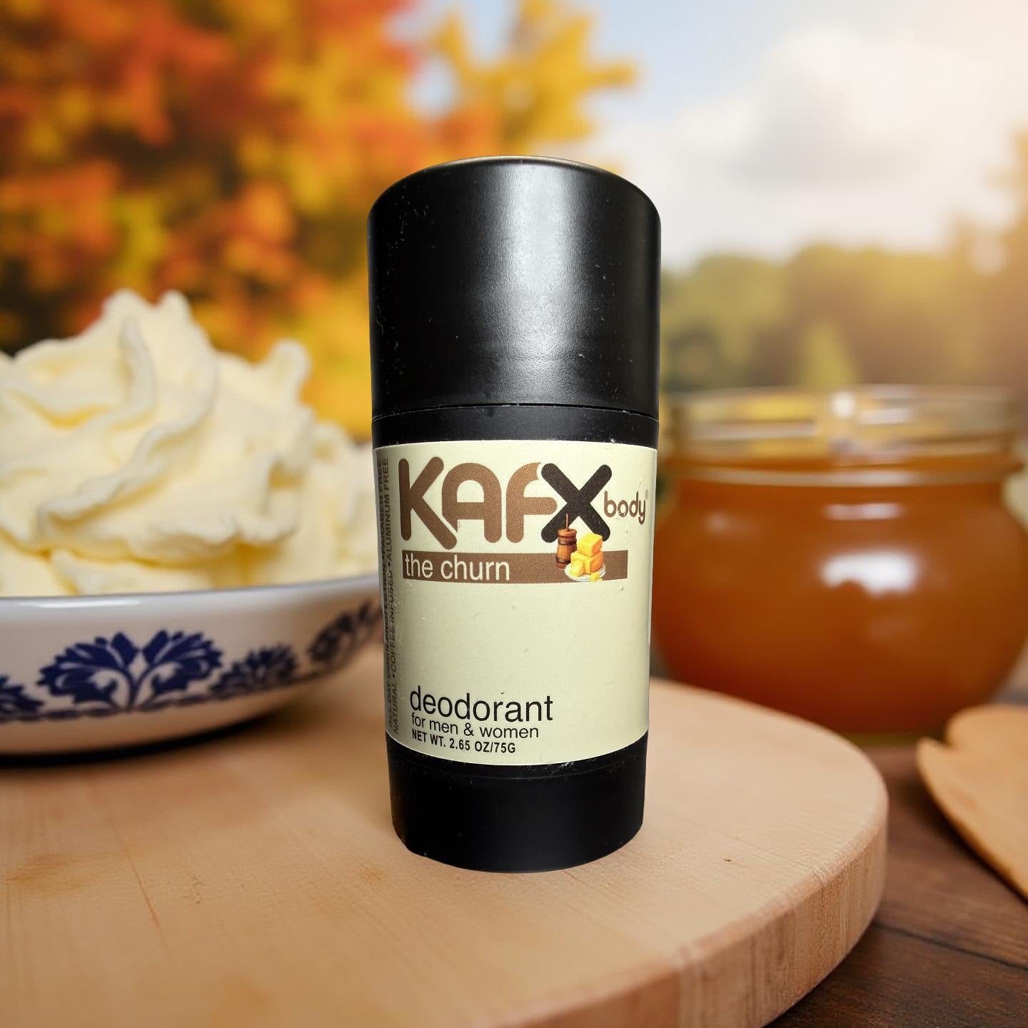 The Churn Deodorant - Whipped Salted Honey Butter Scent | 24H Odor Protection