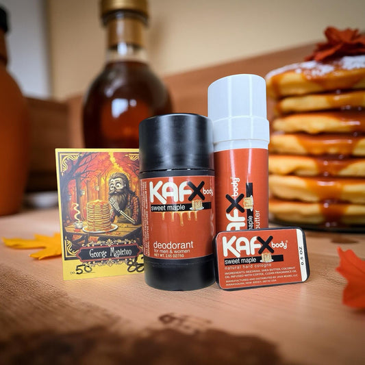 Sweet Maple Micro-Batch Bundle (Deodorant + Body Butter + Hard Cologne) — Limited Edition, Numbered & Signed