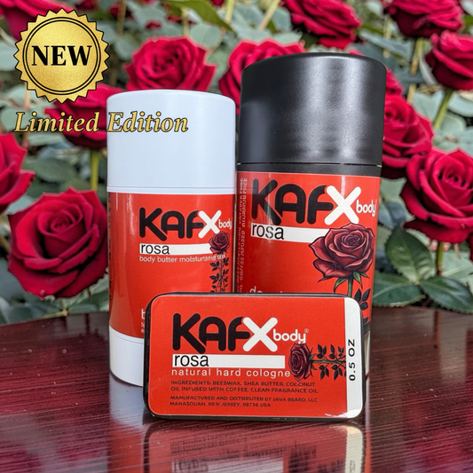 Rosa Bundle – Limited Edition Fresh Rose Scent - Deodorant-Body Butter-Cologne