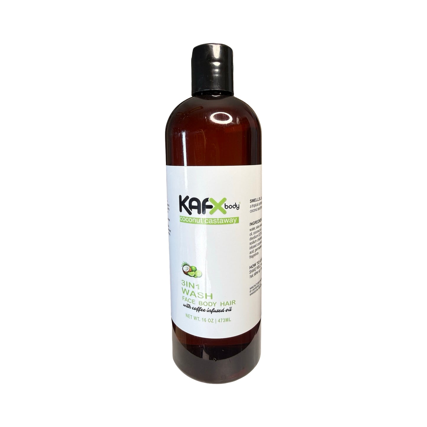 Coconut Lime 3-IN-1 Wash | Body, Face & Hair Wash