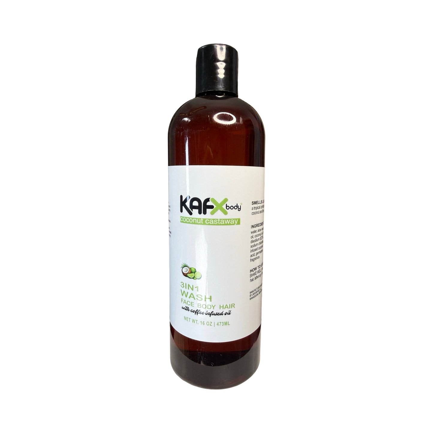 Coconut Lime 3-IN-1 Wash | Body, Face & Hair Wash