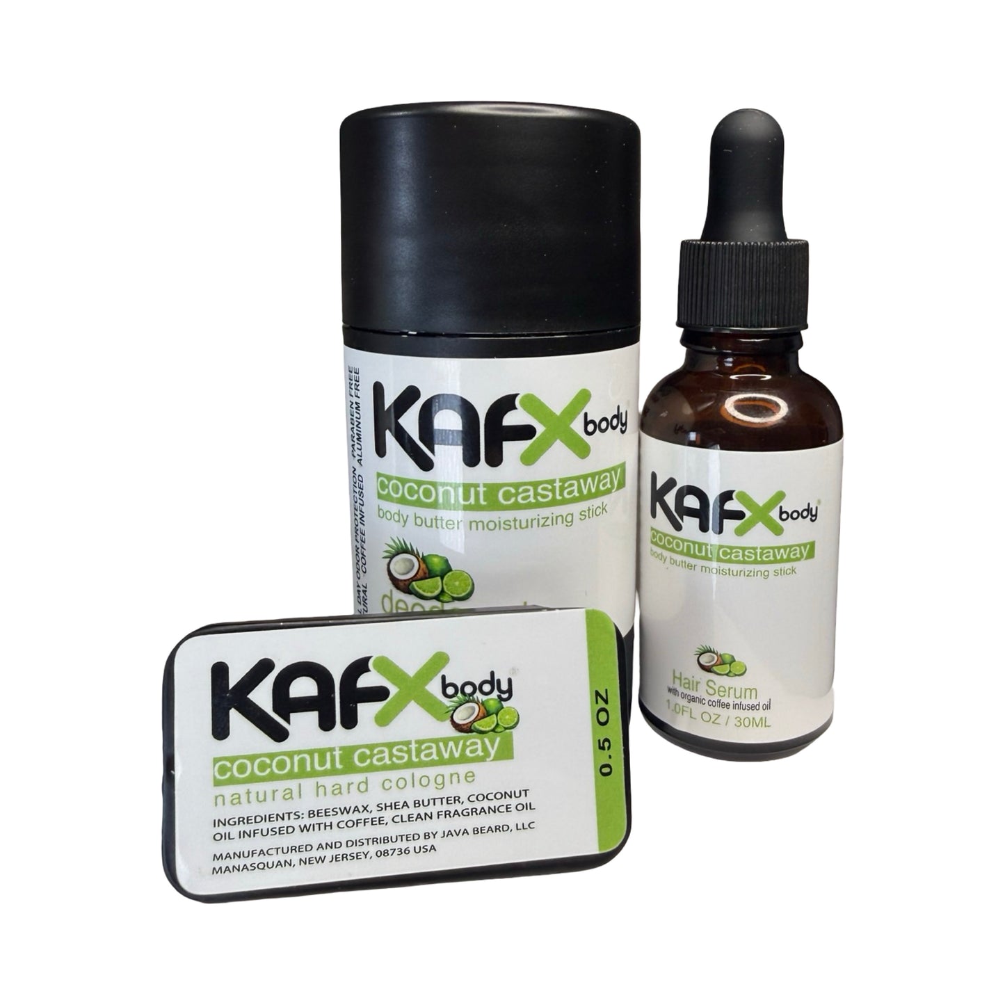Coconut Lime Bundle | Tropical Grooming Essentials by KAFX Body
