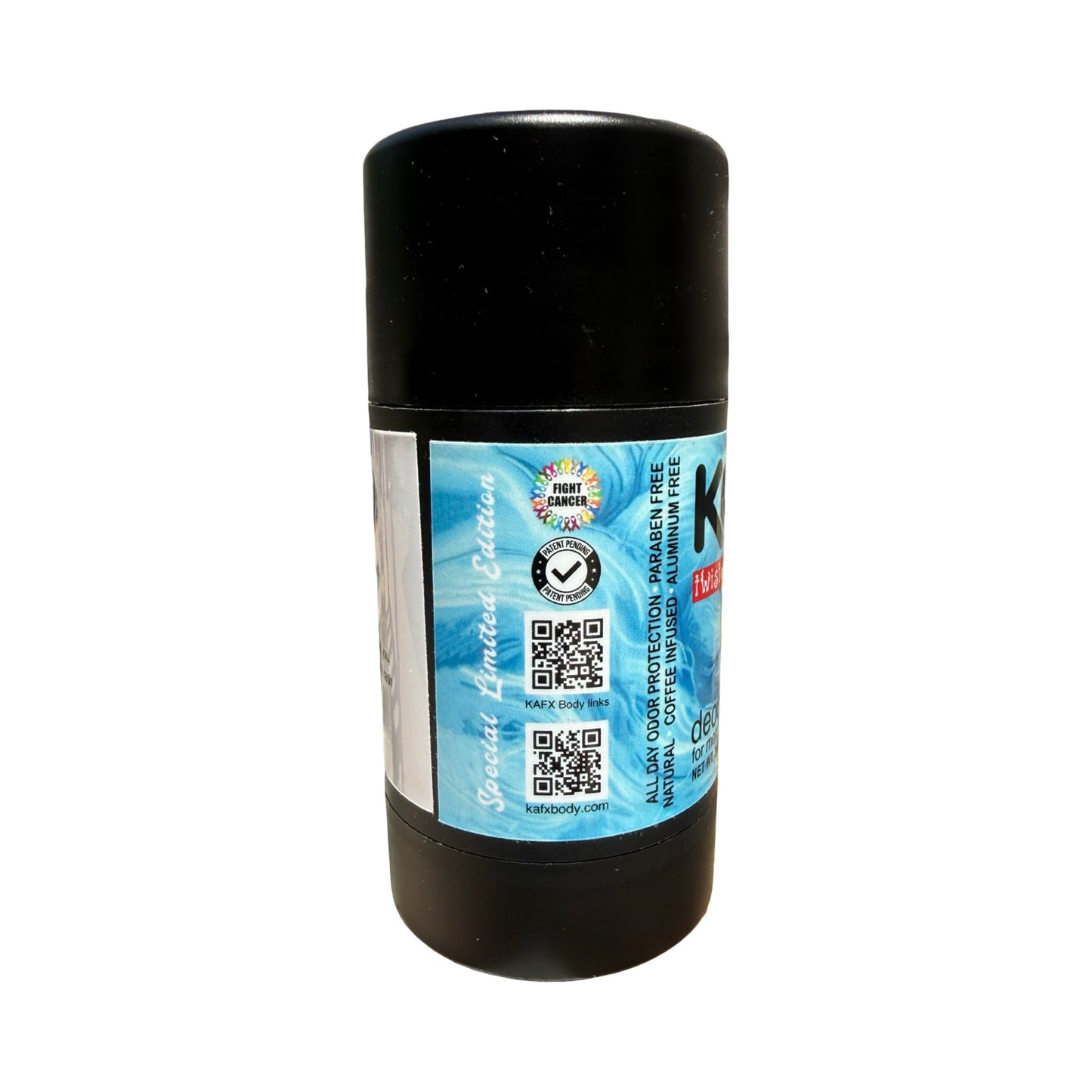 KAFX Body Twisted Carousel Natural Deodorant | Blue Cotton Candy Scent