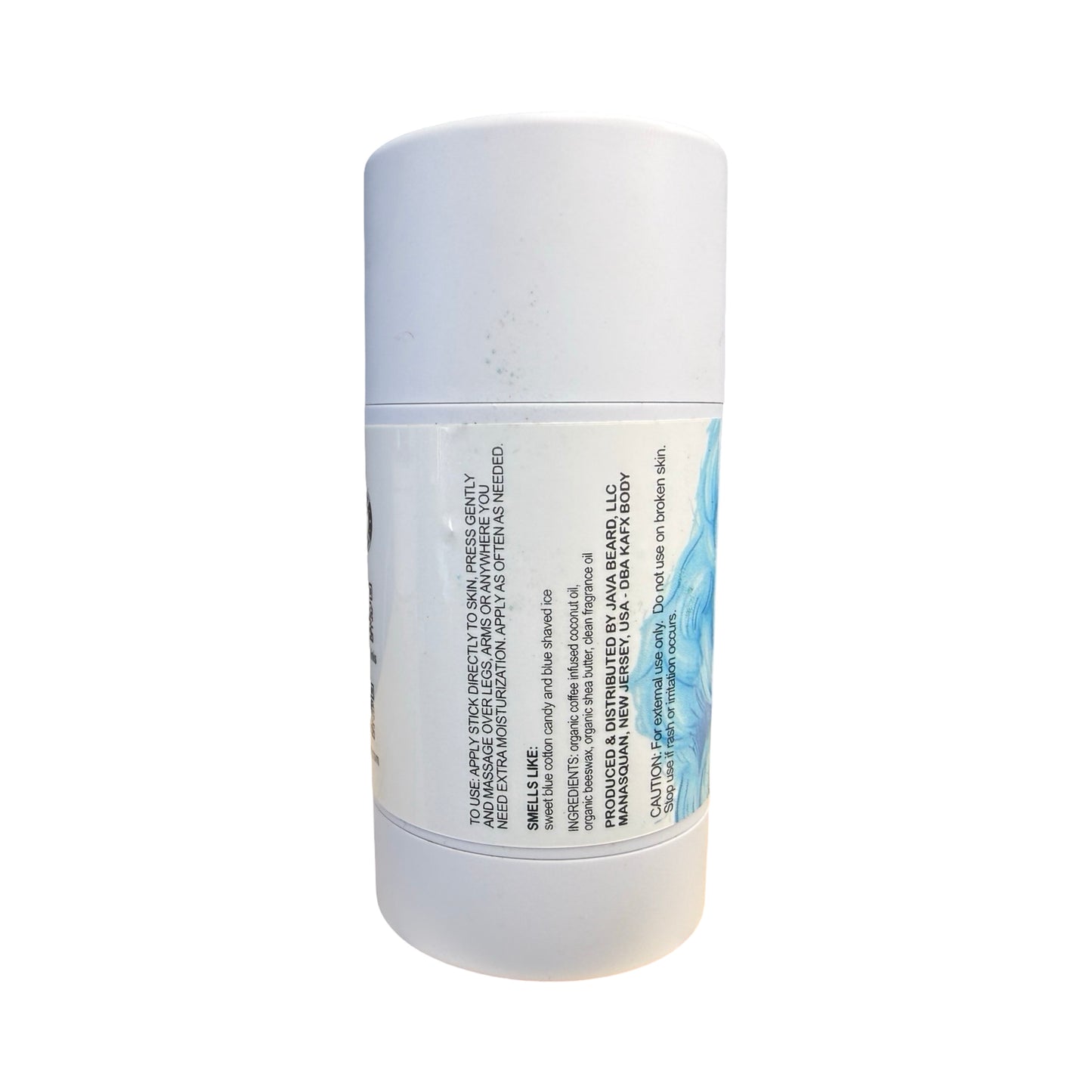 KAFX Body Twisted Carousel Body Butter Stick | Blue Cotton Candy Hydration