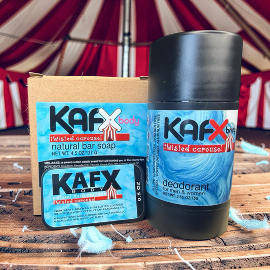 KAFX Body Twisted Carousel Essentials Bundle | Blue Cotton Candy Collection
