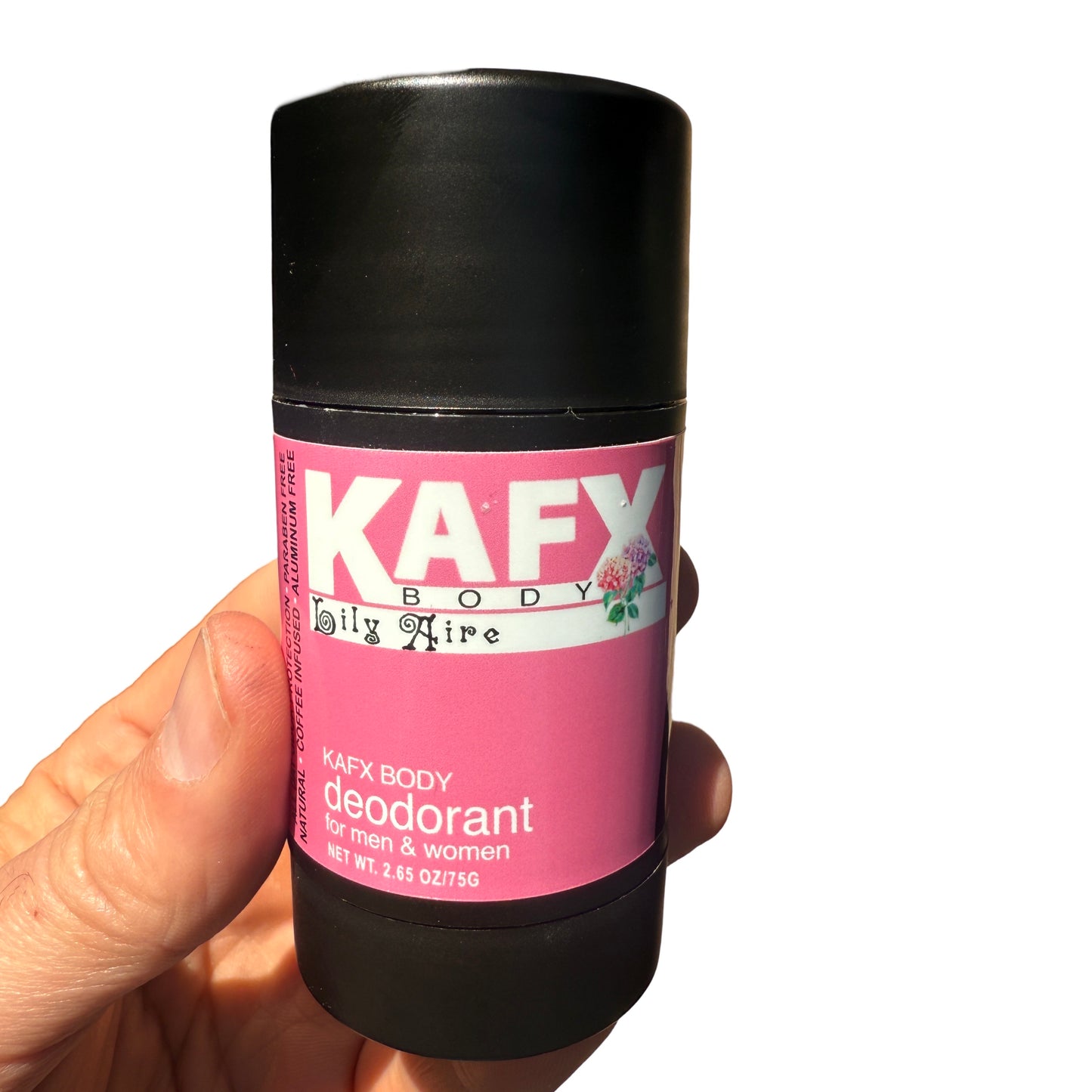 Lily Aire KAFX Body Natural Coffee Infused Deodorant