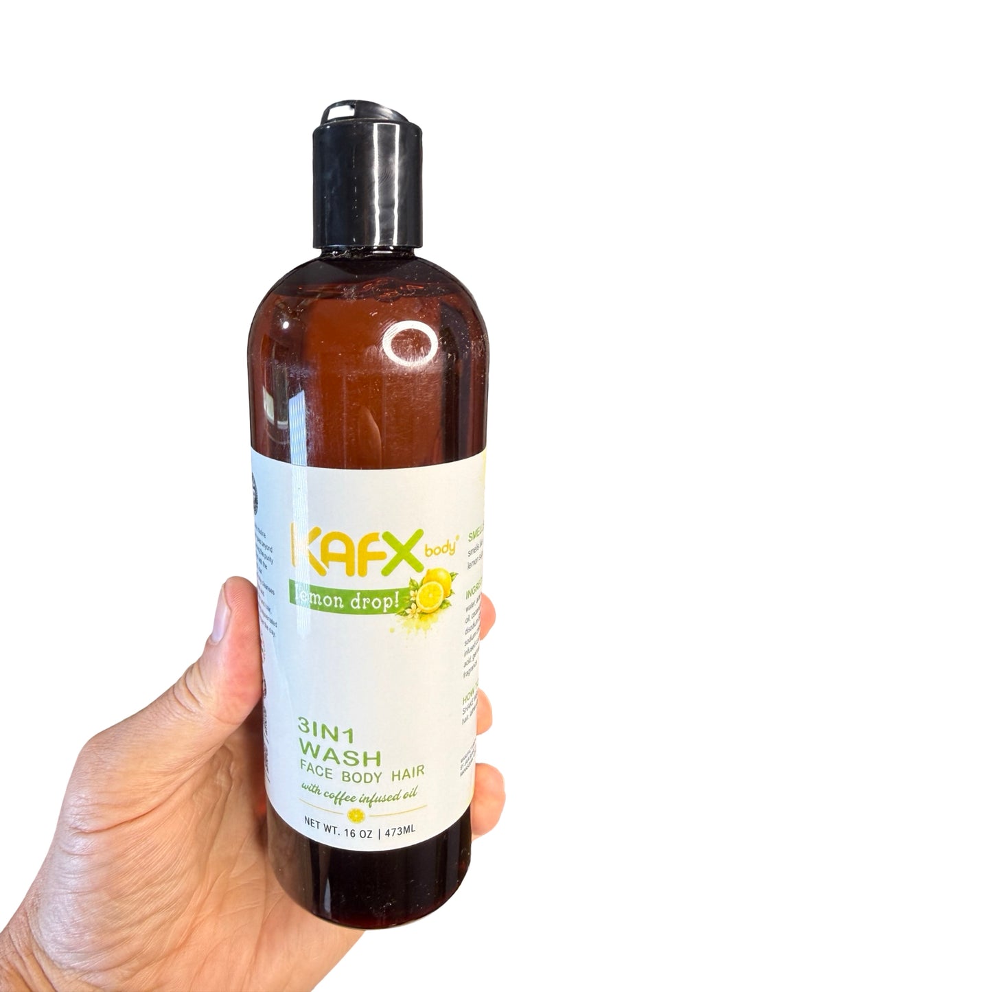 Lemon Drop 3-IN-1 Body, Face & Hair Wash | KAFX Body