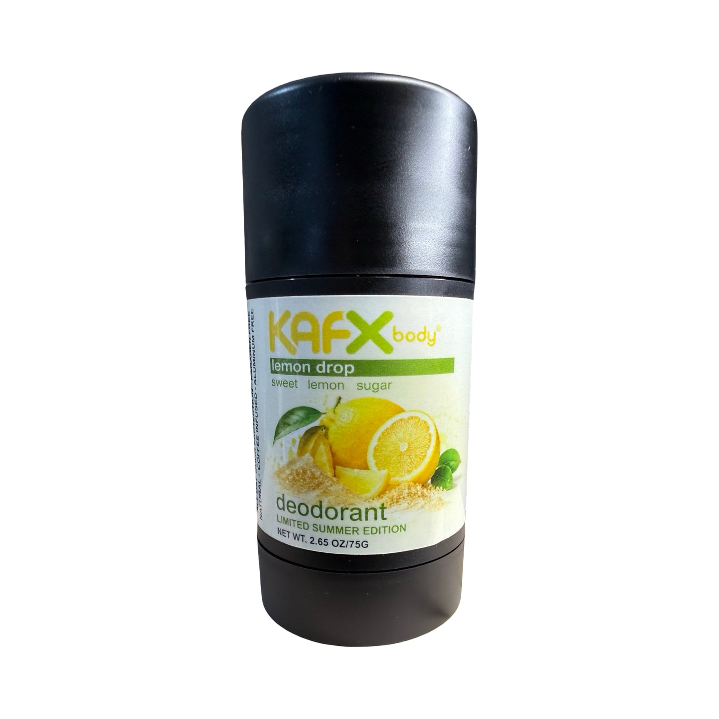 Lemon Drop Natural Deodorant & Body Care Bundle | KAFX Body