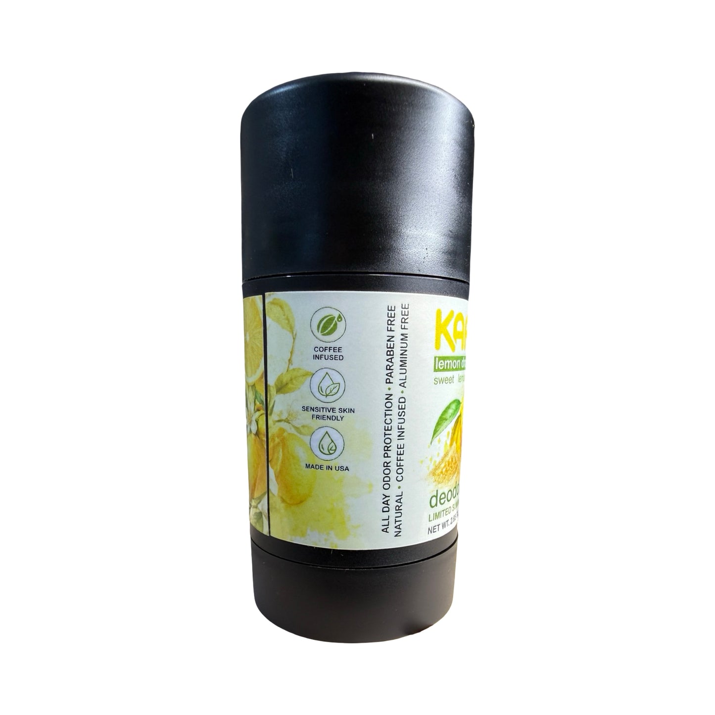 Lemon Drop Natural Deodorant | Aluminum Free | KAFX Body