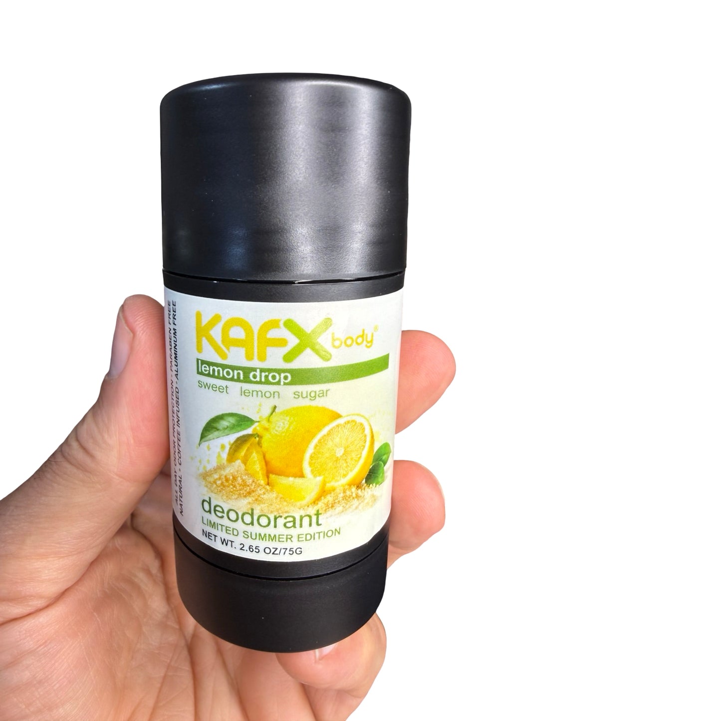 Lemon Drop Natural Deodorant | Aluminum Free | KAFX Body