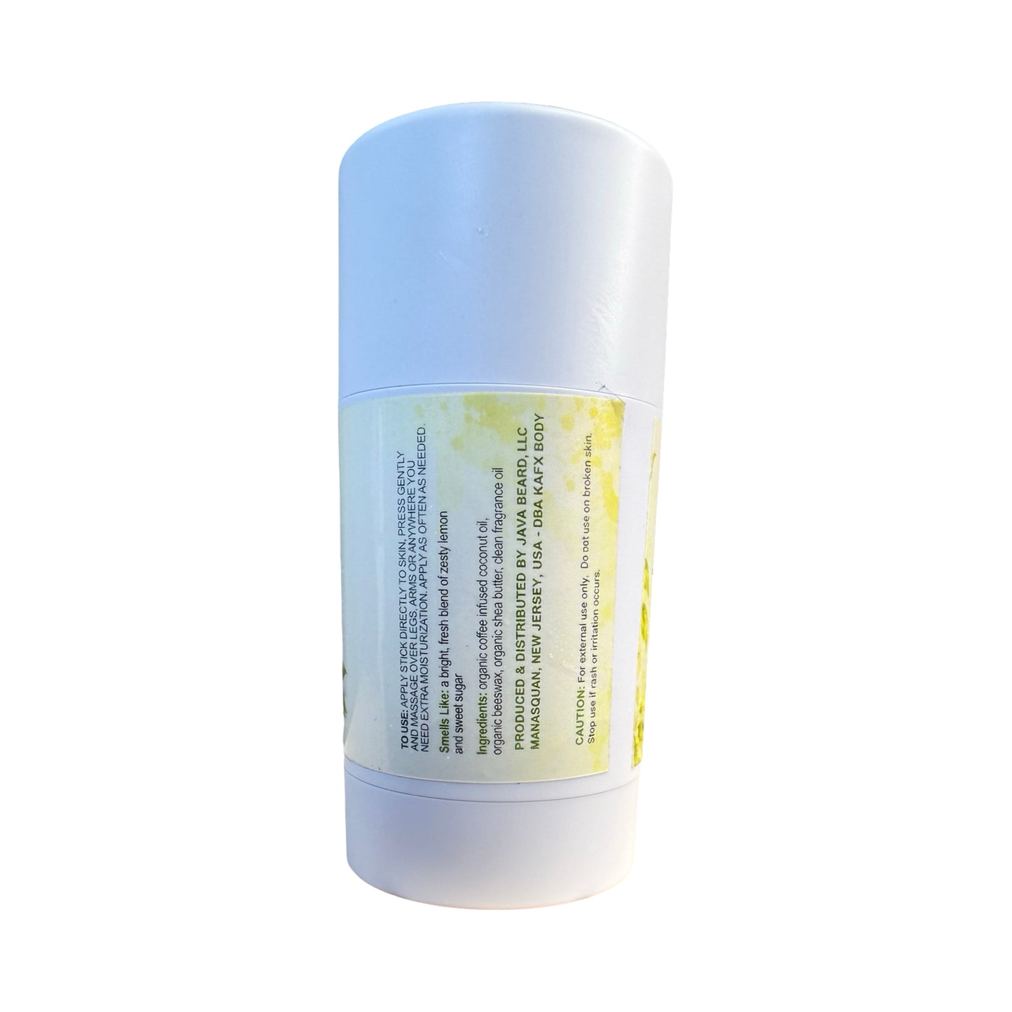 Lemon Drop Body Butter Stick | Natural Moisturizer | KAFX Body