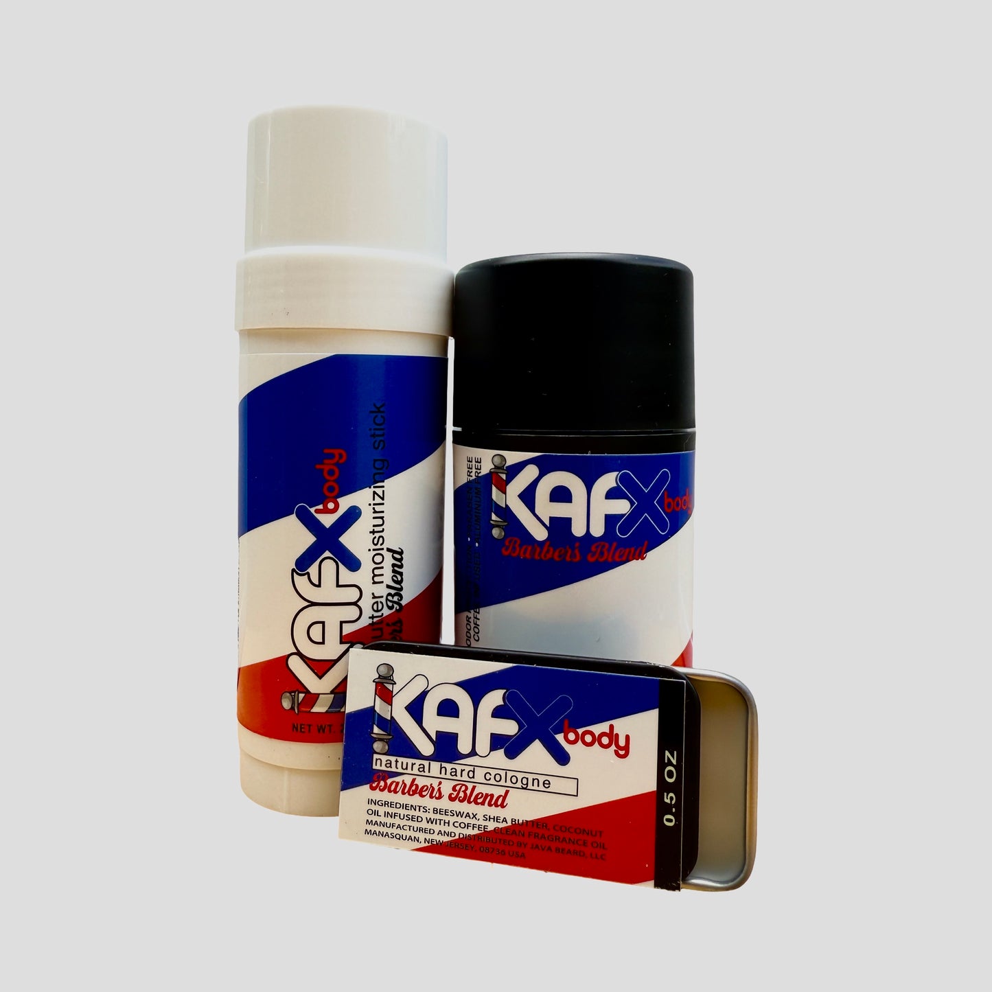 KAFX Body Barber's Blend Bundle w/o soap