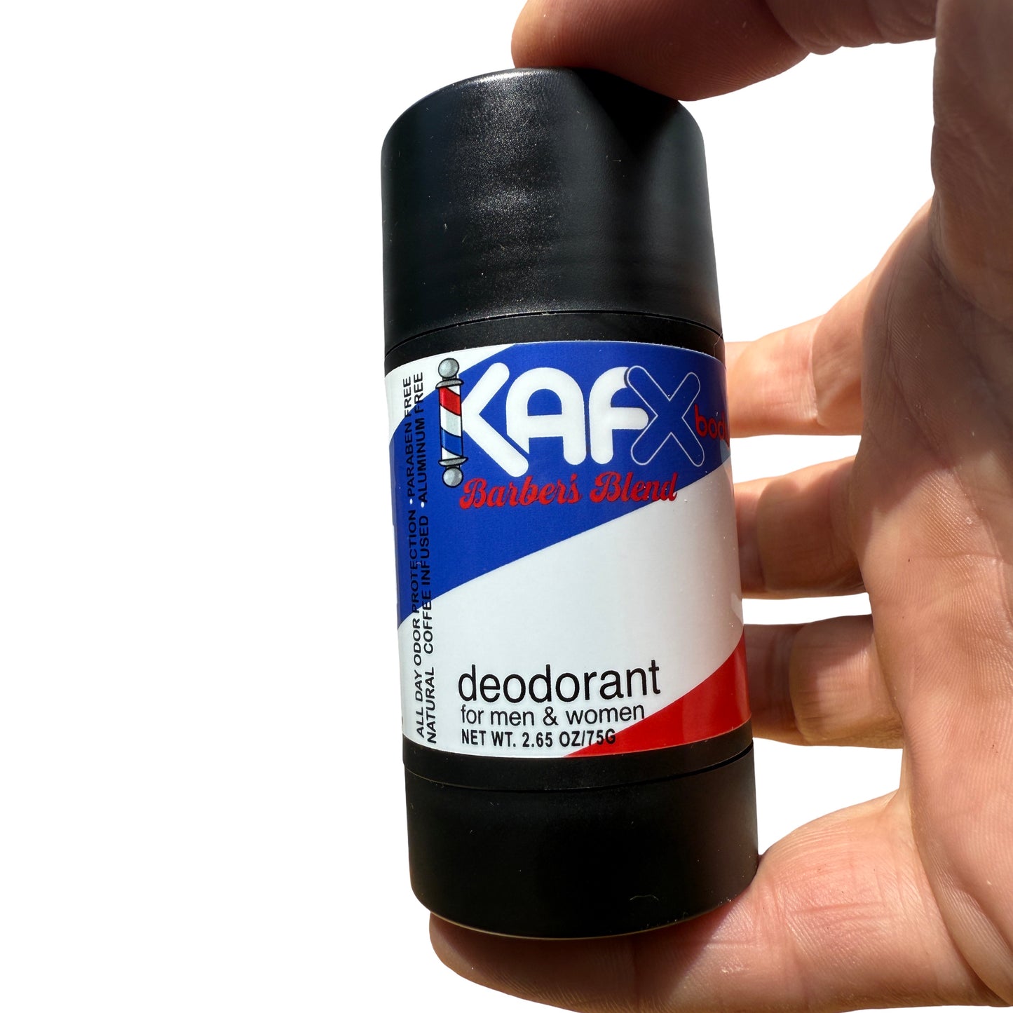 Barber's Blend  KAFX Body Natural Coffee Infused Deodorant
