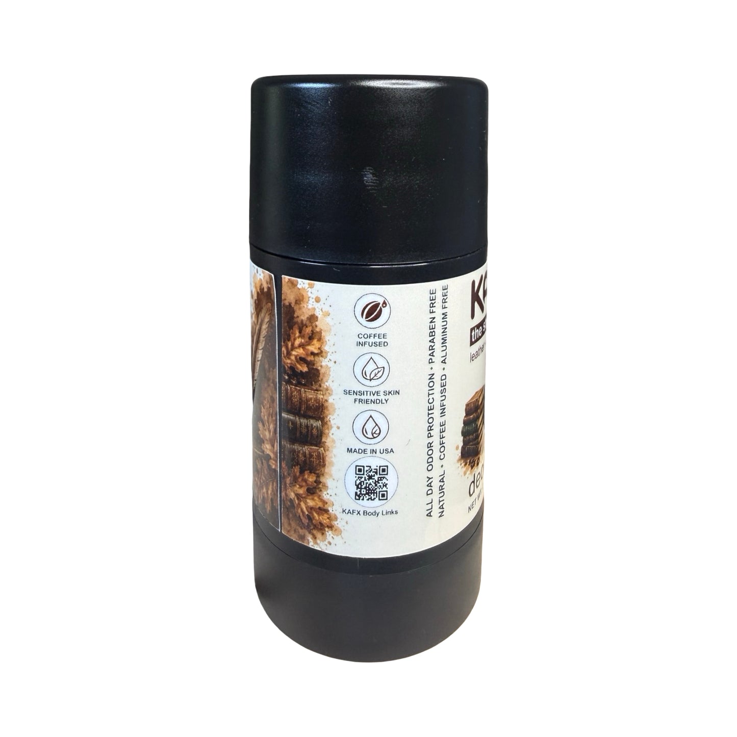 The Study Natural Deodorant | Leather, Wood & Vanilla