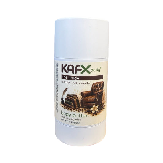 The Study Body Butter Stick | Leather, Wood & Vanilla | KAFX Body