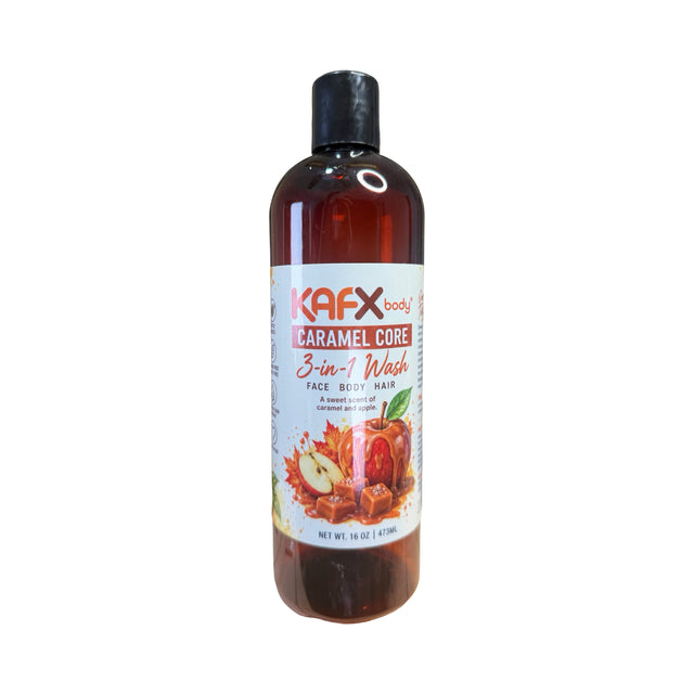 Caramel Core 3-IN-1 Body, Face & Hair Wash