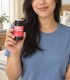 Person holding KAFX Fruit Hoops deodorant in an everyday setting